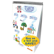 ELA Common Core Strategies Flip Charts - Set/6 - Grades 1 - 6