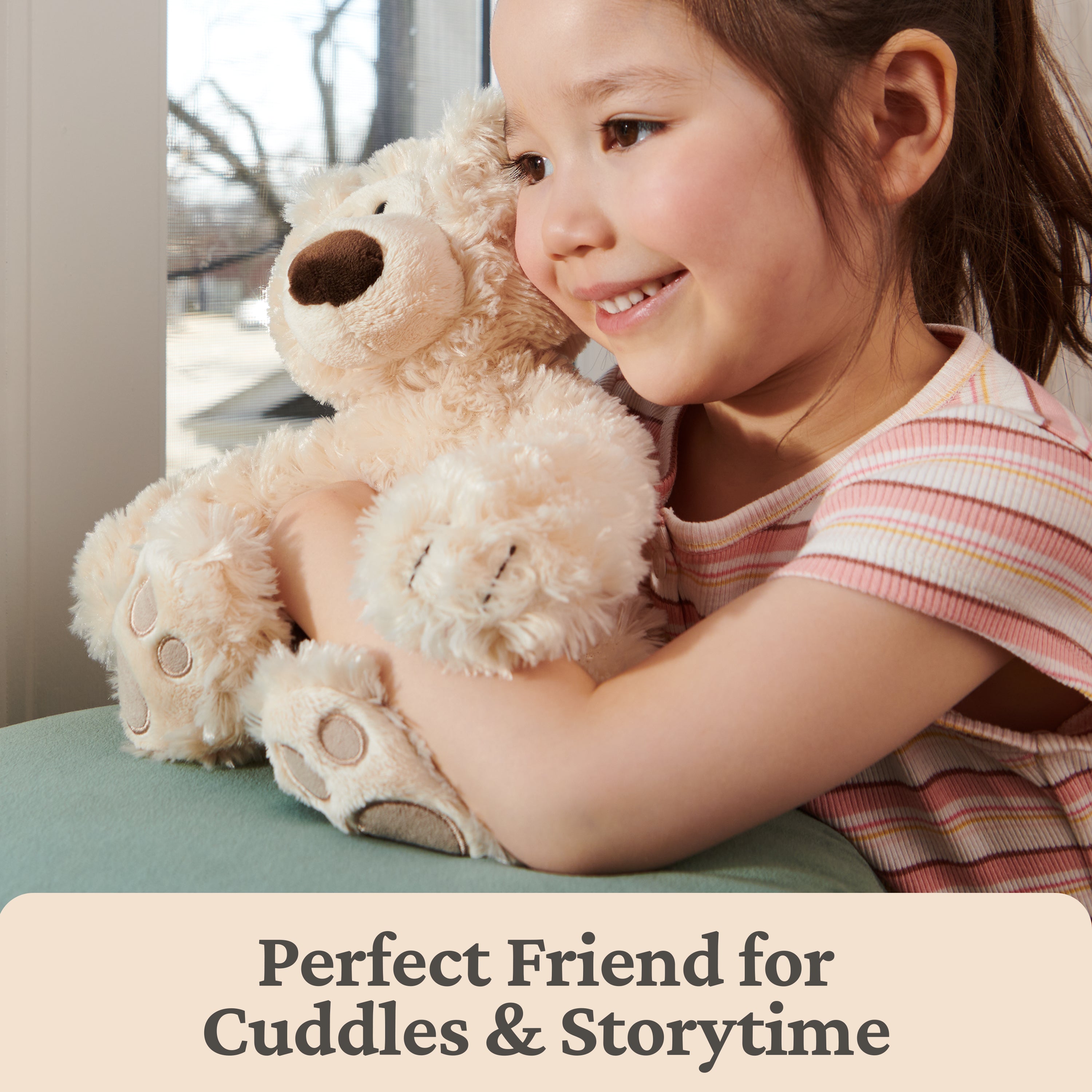 GUND Philbin Classic Teddy Bear, Premium Stuffed Animal for Ages 1 and Up, Beige, 12”