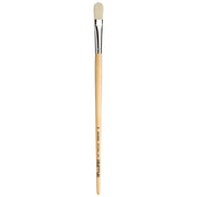 TOP-ACRYL White Brush, Synthetic, Acrylic & Oil, Filbert, Series 7482, Size 16