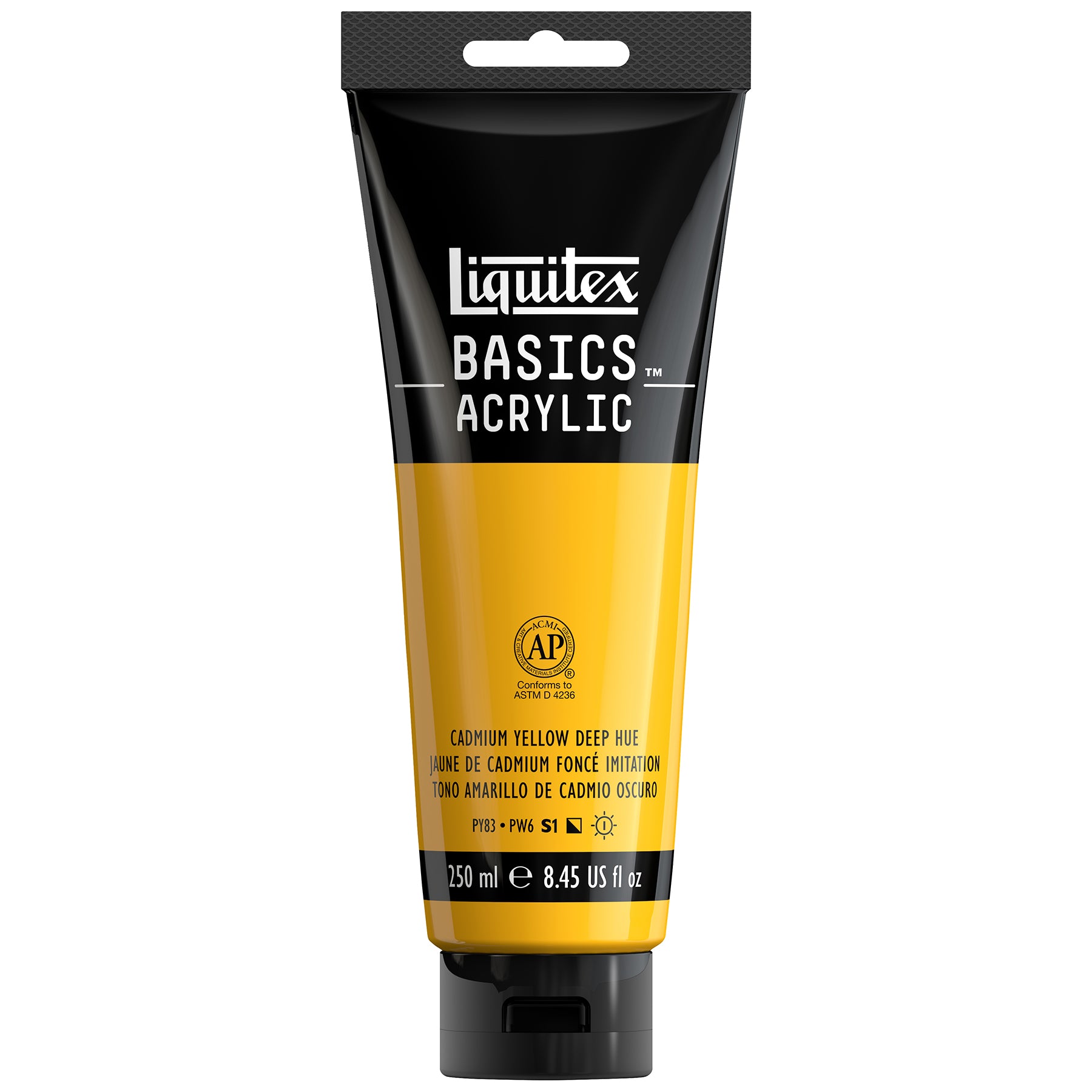 LQ BASICS 250ml tube - Cadmium Yellow Deep Hue