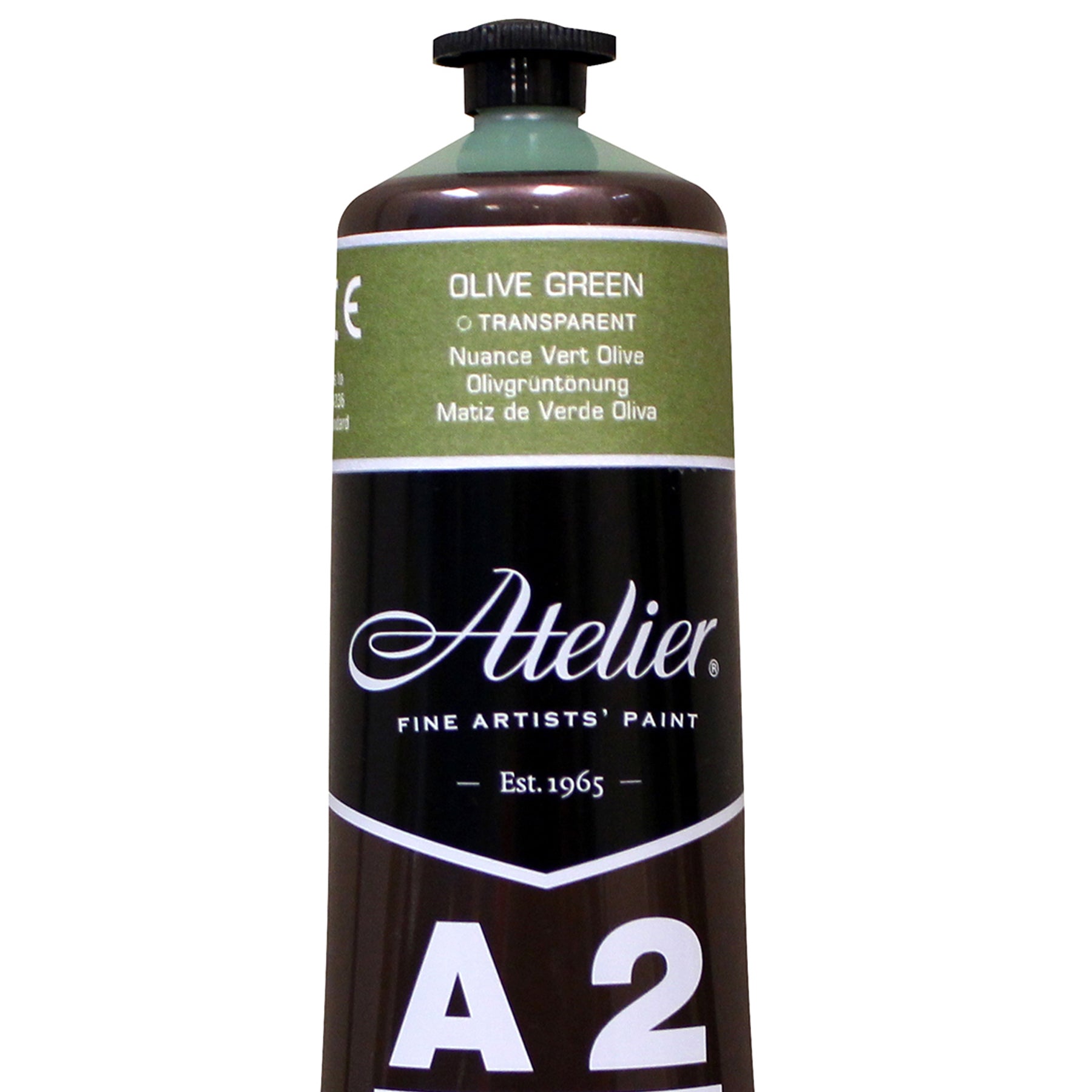 A2 Heavy Body Lightfast Artist Acrylic, 4 oz., Olive Green Hue