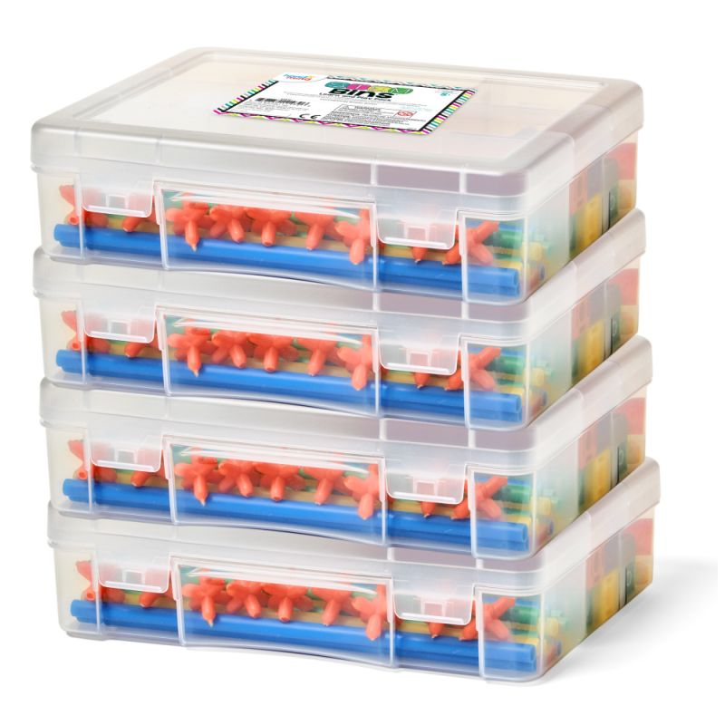Stem Bins Single Learn and Play Pack, Set of 4