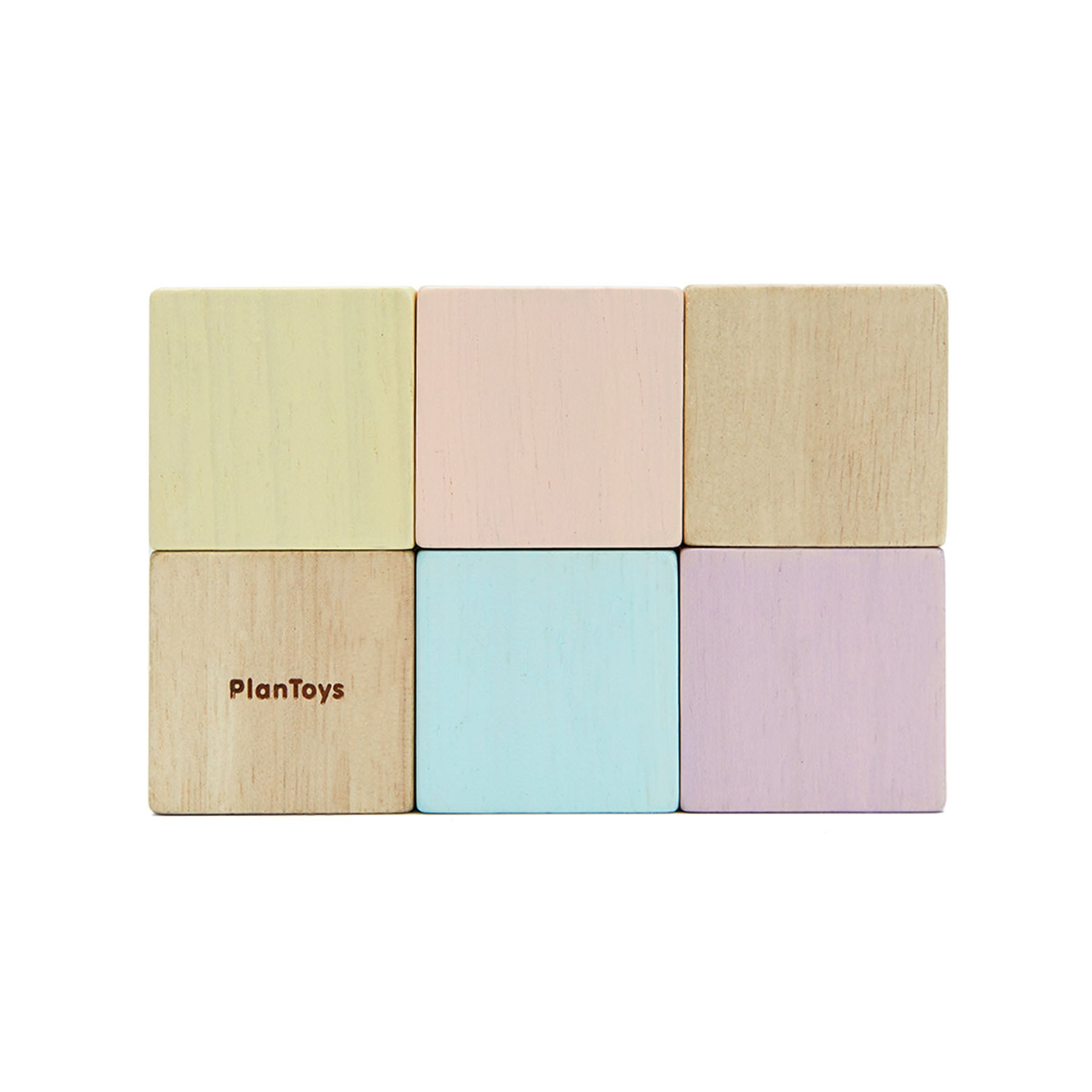 Wooden Sensory Blocks - 6 Pieces