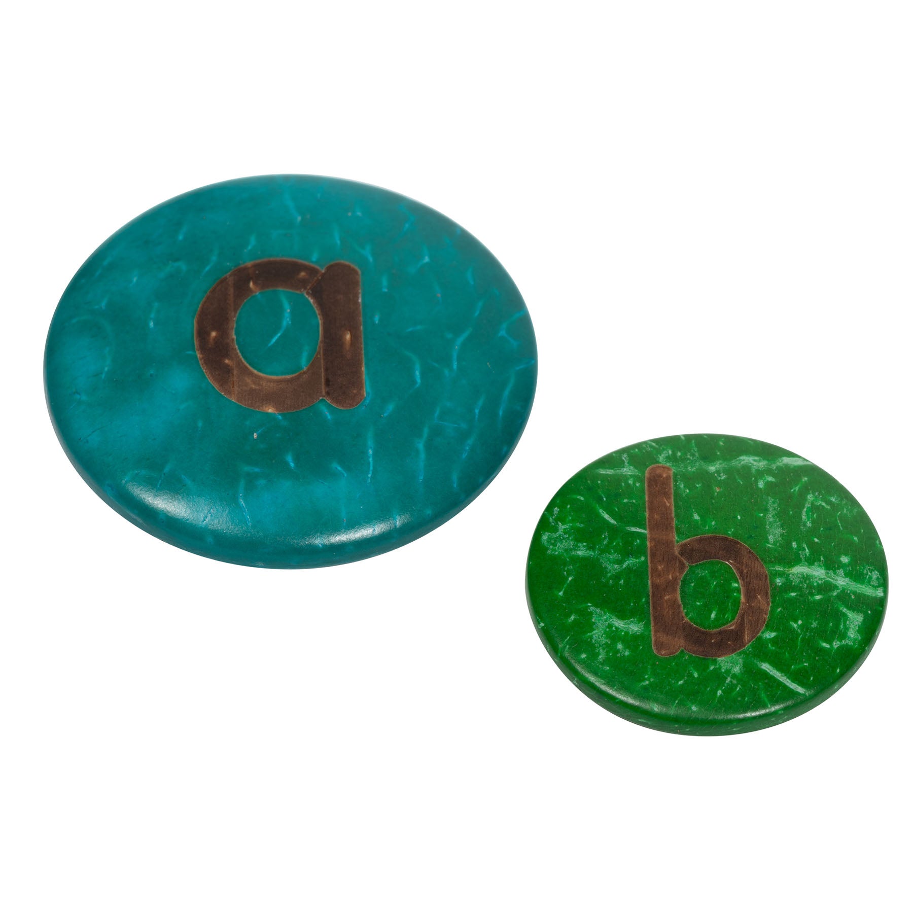 Coconut Letters, Lowercase, Set of 52