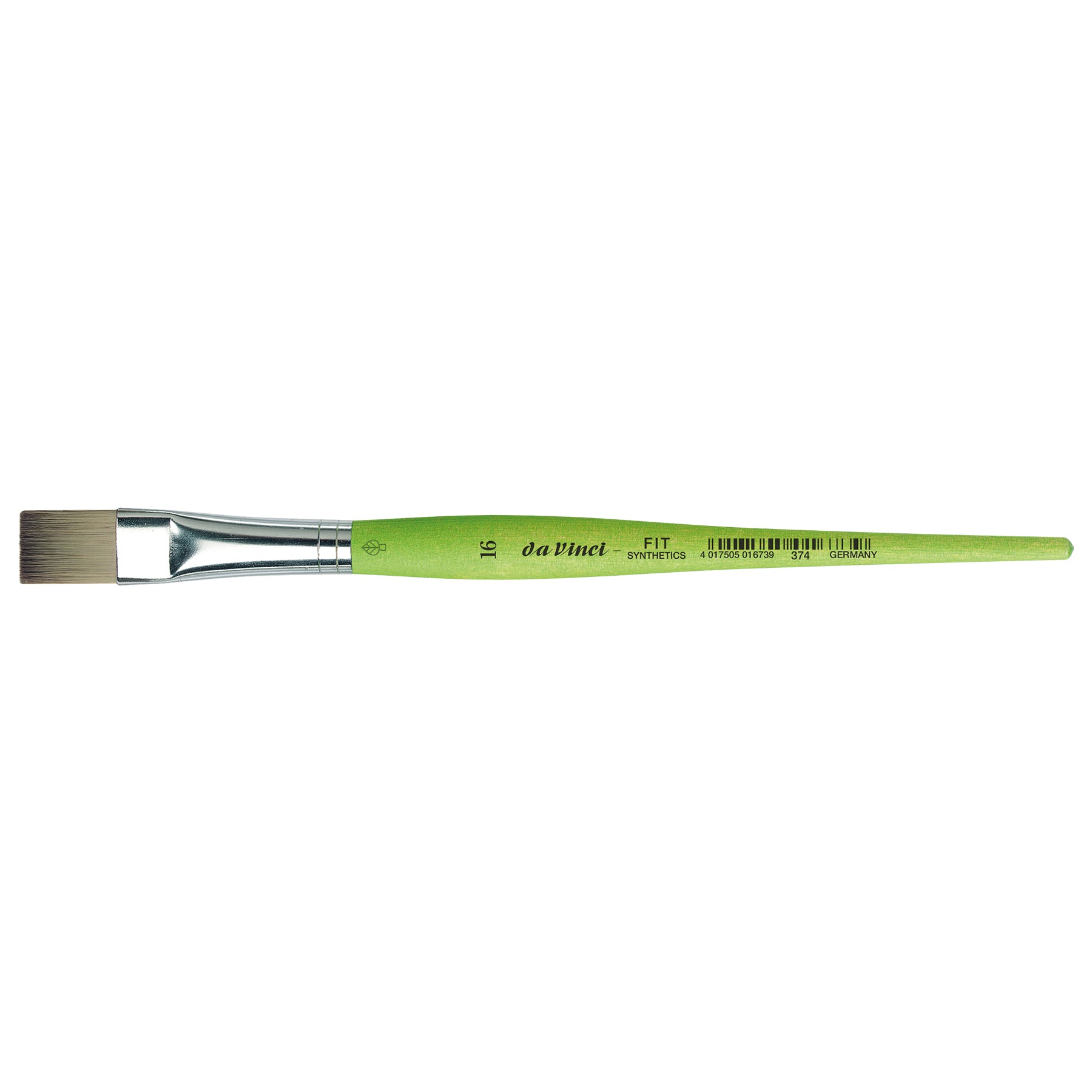 FIT Synthetics Student Brush, Synthetic, Acrylic & Tempera, Flat, Series 374, Size 16