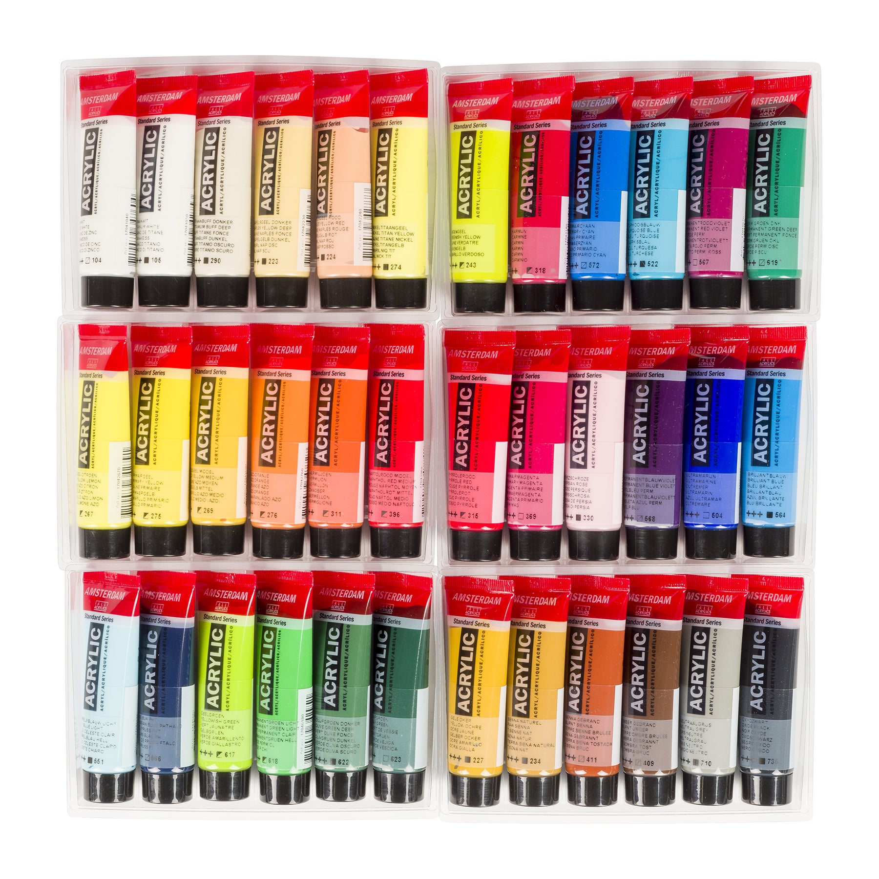 Standard Acrylic General Set, 36 x 20mL