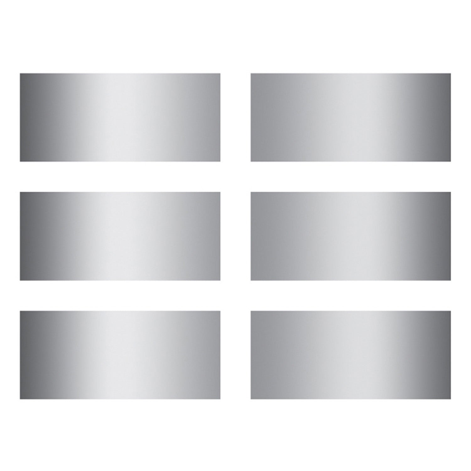 Rectangles Scratch Off Stickers, Pack of 180