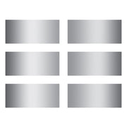 Rectangles Scratch Off Stickers, Pack of 180
