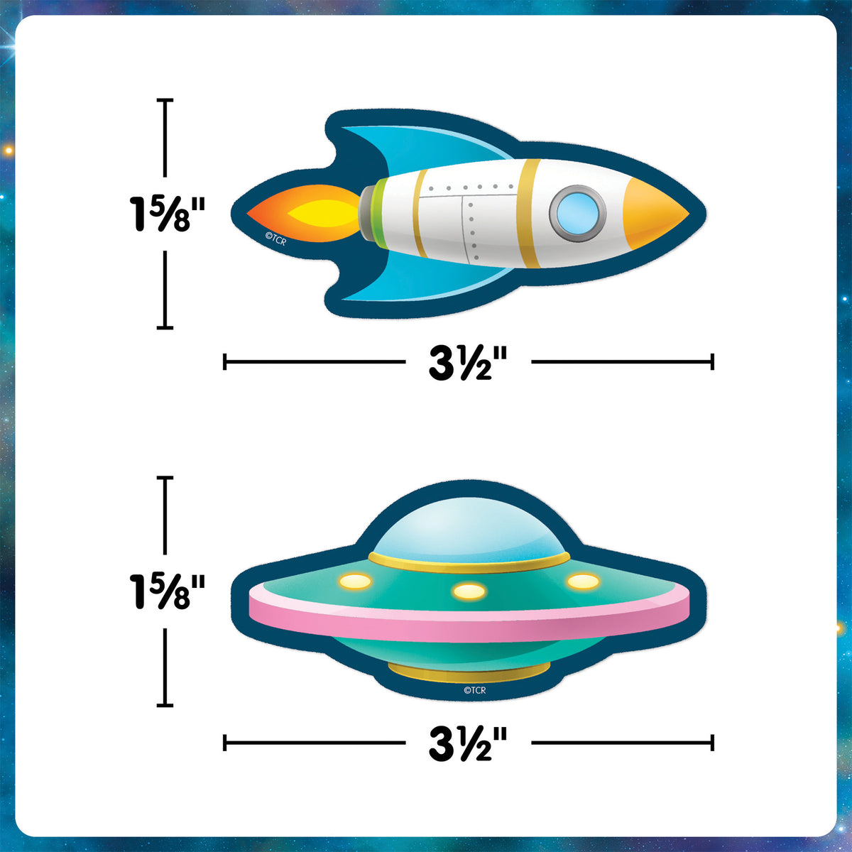 OUTER SPACE CREW MINI ACCENTS
