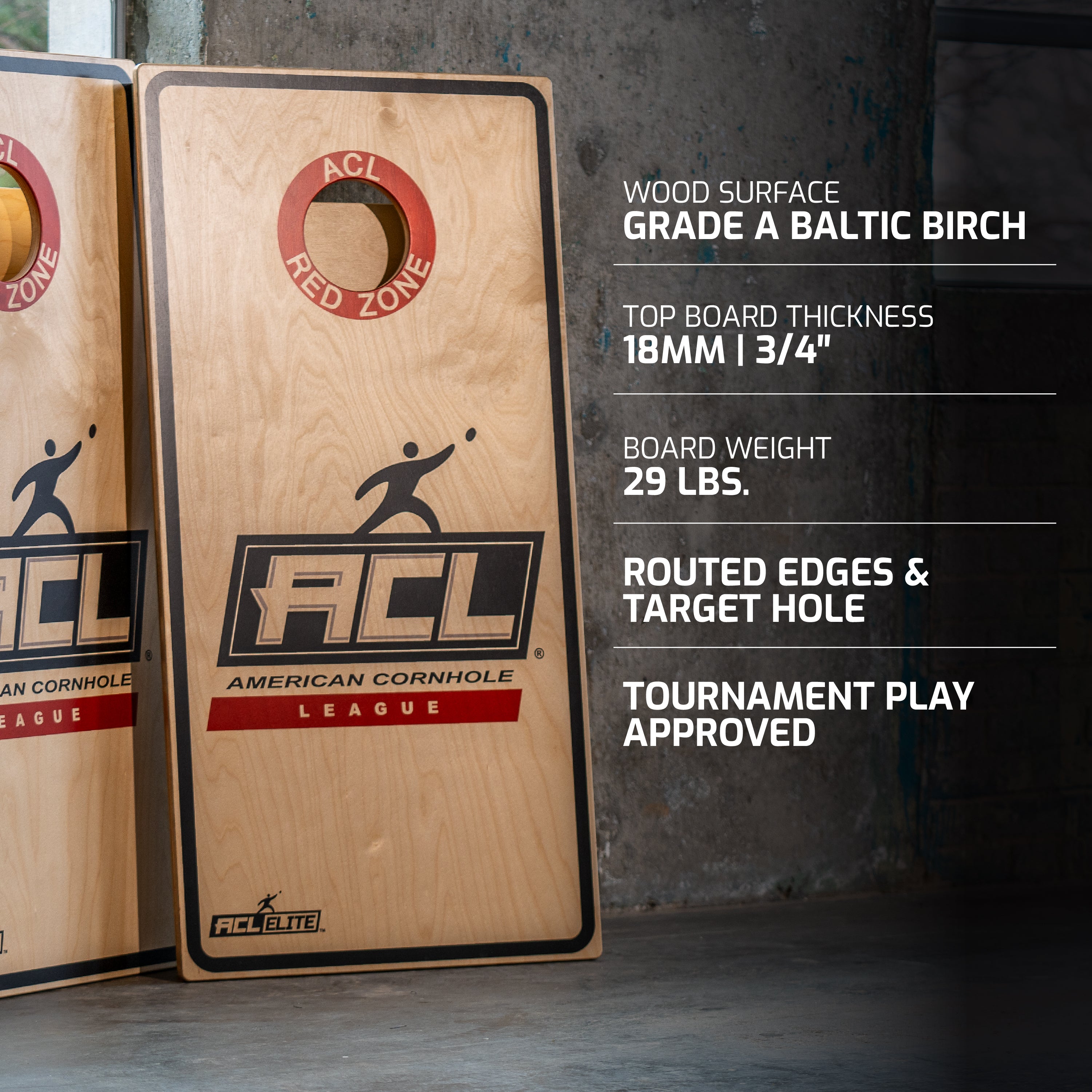 Victory Tailgate ACL® ELITE 2x4 Cornhole Board