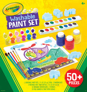 Crayola Washable Paint Set, Over 50 Pieces, Gift for Kids, 4, 5, 6, 7