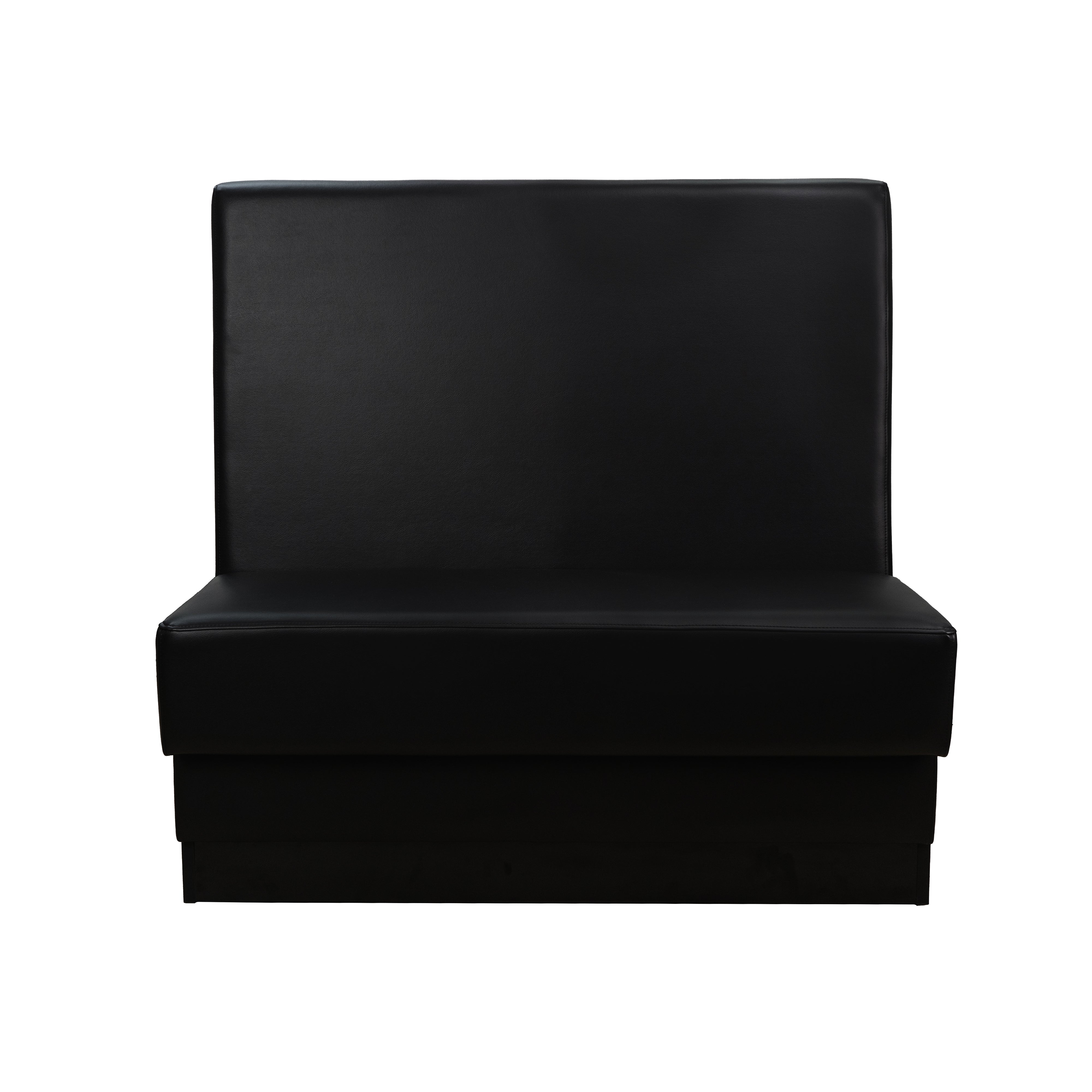 Pro Series Single-Sided Restaurant Booth Seating - Black