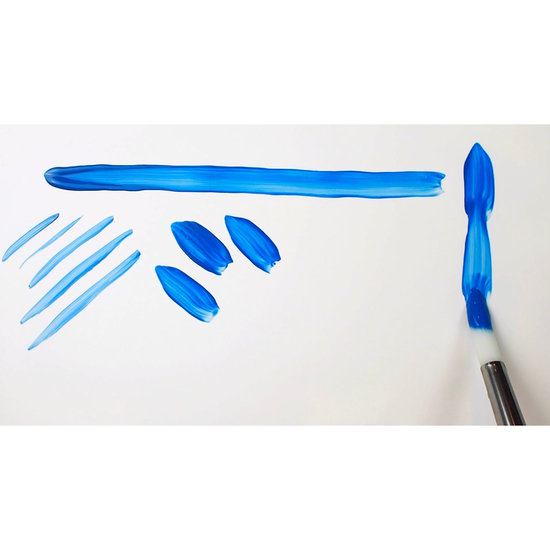 Silverwhite Rounds, 9 Brushes