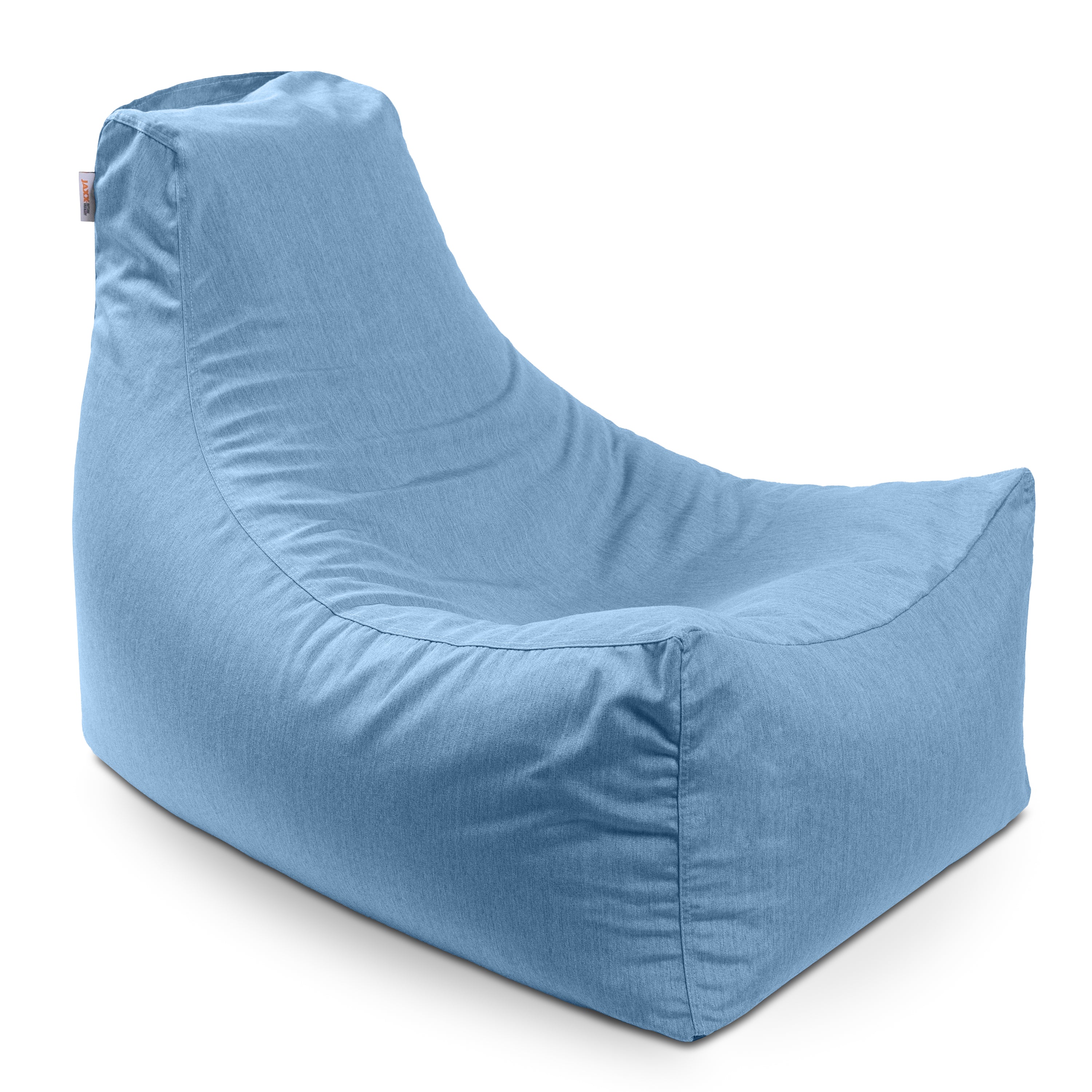 Jaxx Juniper Outdoor Bean Bag Patio Chair & Poolside Lounge, Ocean Blue