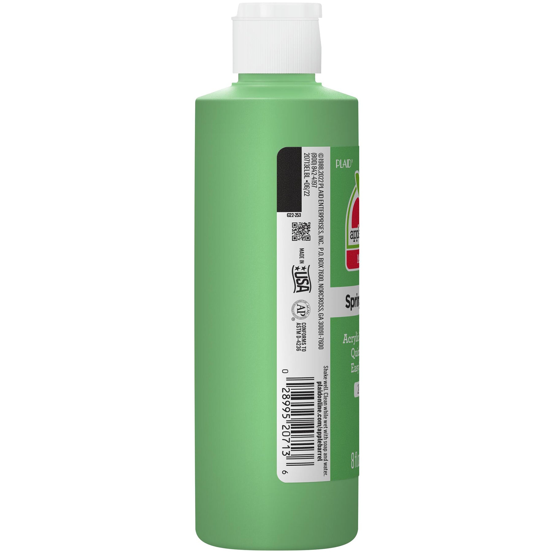 Acrylic Paint Matte, 8oz., Spring Green