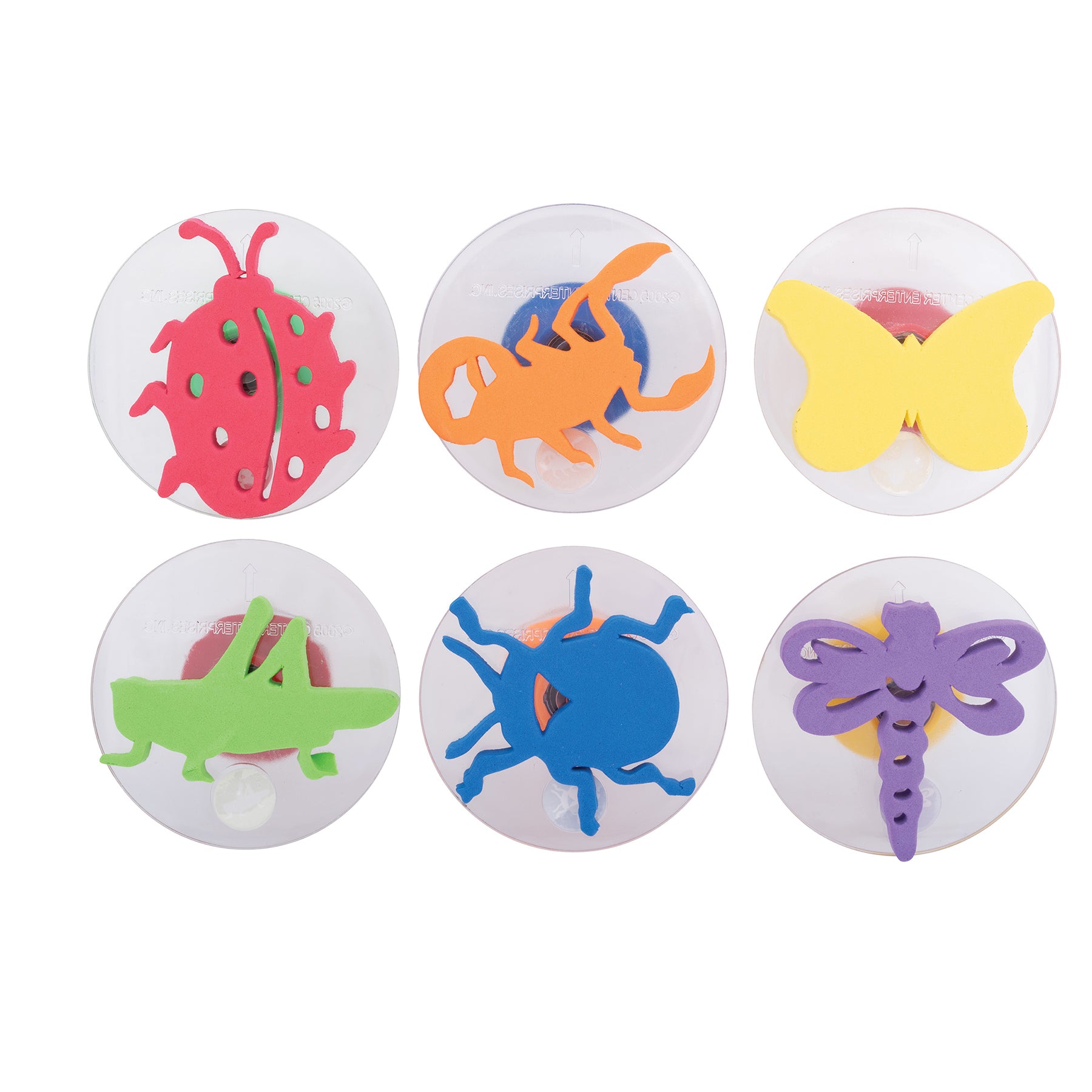 Giant Stampers & Stamp Pad Kit - 22 Stampers - 10 Stamp Pads