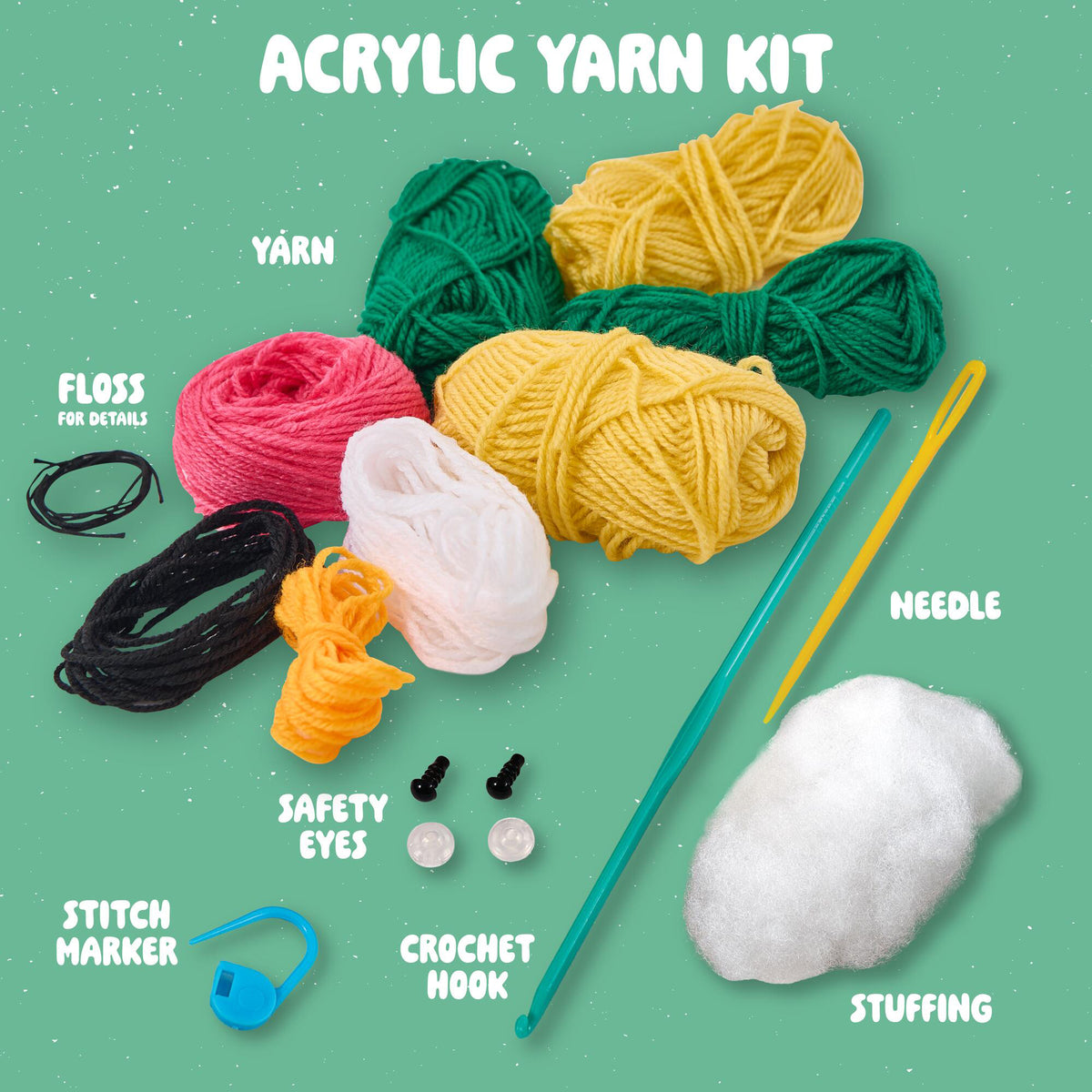TROPI-PALS CROCHET KIT