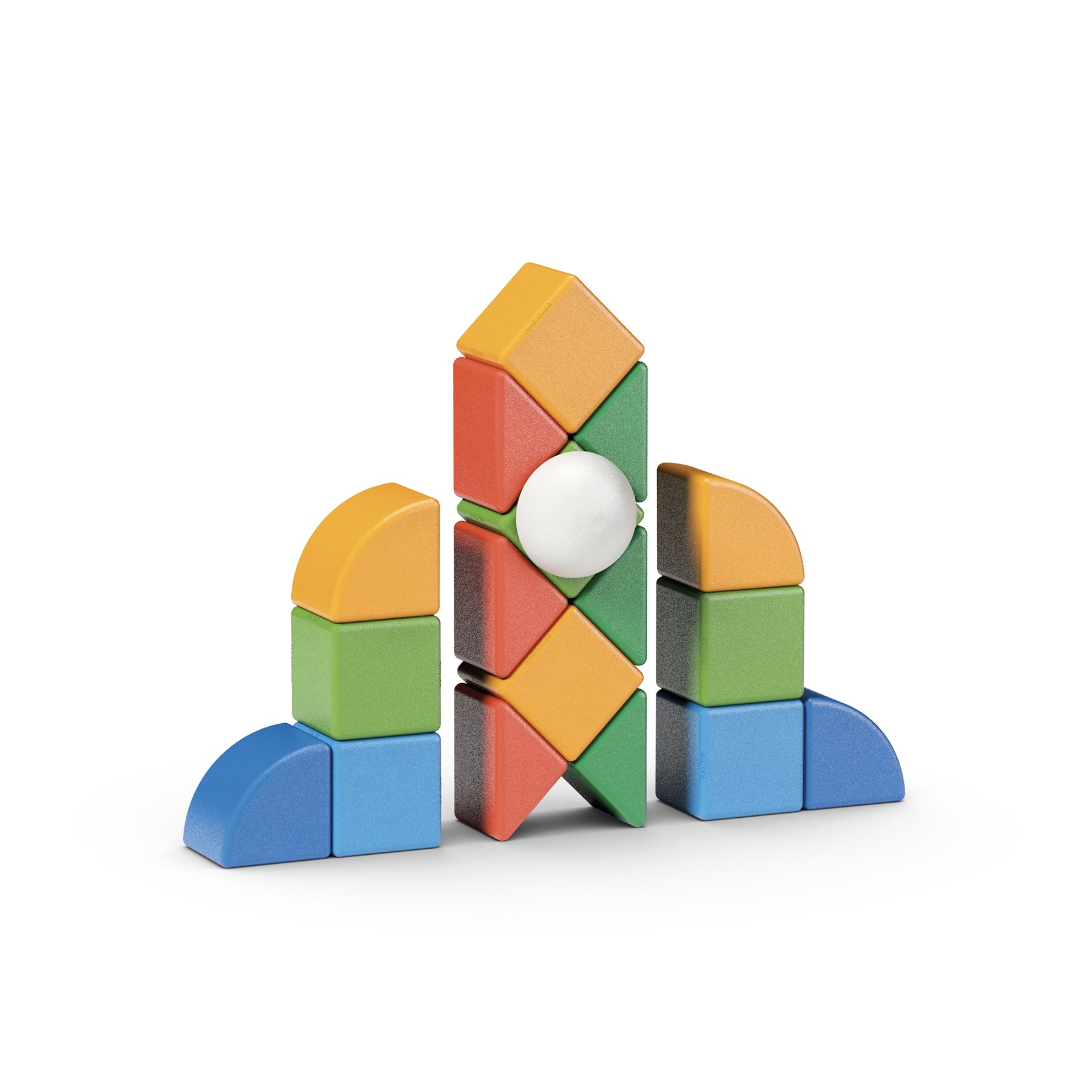 Geomag™ Magicube Magnetic Shapes & Animals Building Set, 25 Pieces