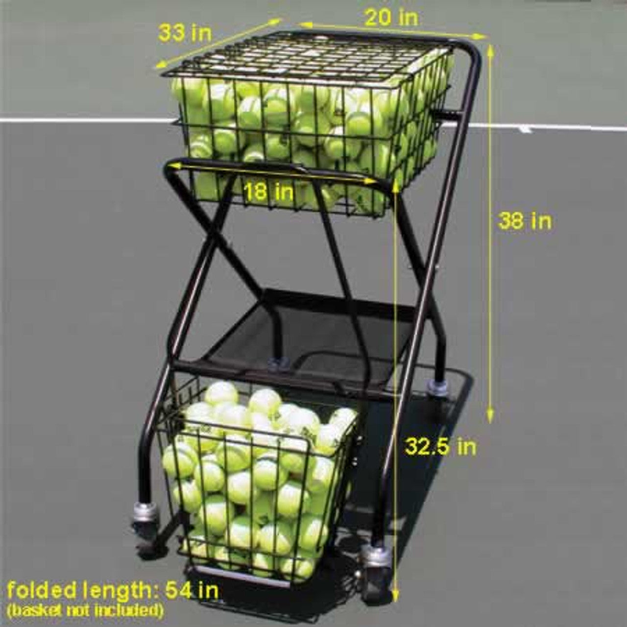 Coach'S Cart- 38"-250 Ball Capacity