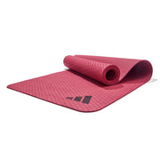 Adidas Yoga Mat 4mm(.15" Thick) - Collegiate Burgundy, 69" x 24"
