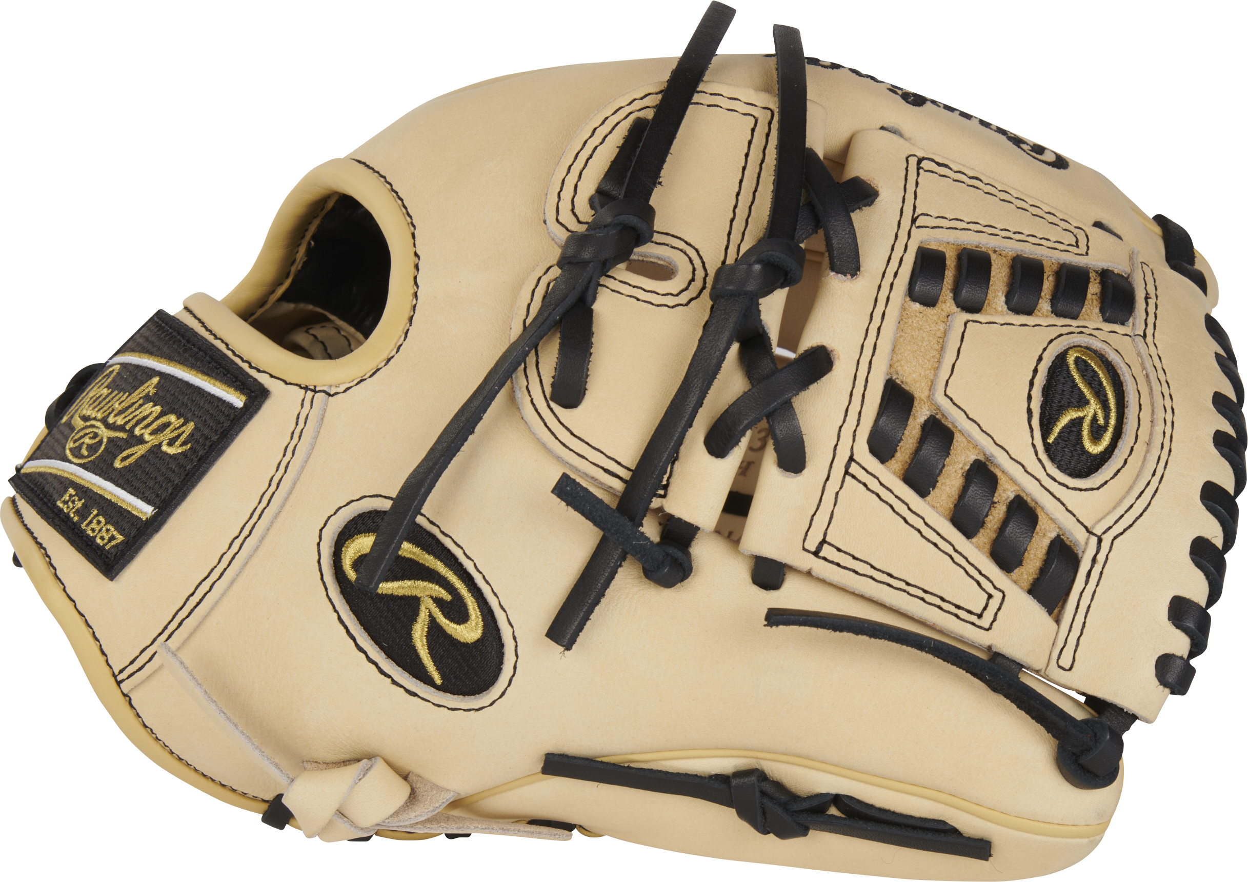Rawlings Heart Of The Hide Series 11.75-Inch Baseball Glove  - Right Hand Thrower - Camel