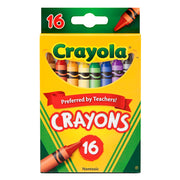 Crayons, Regular Size, 16 Colors