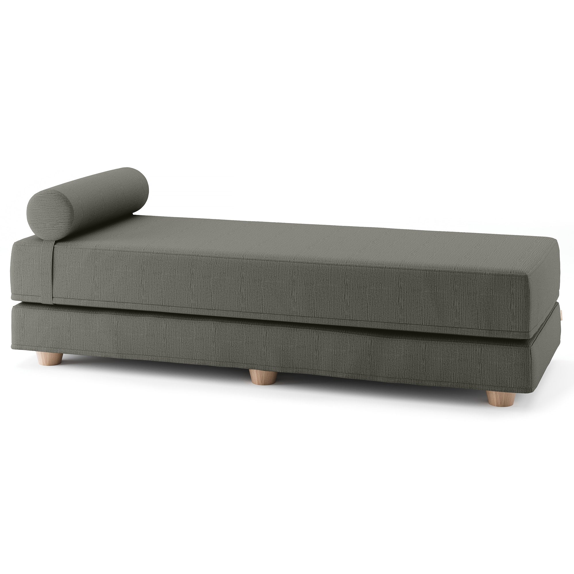 Jaxx Alon Daybed | Fold-Out Sleeper | Queen-Size Mattress - Charcoal