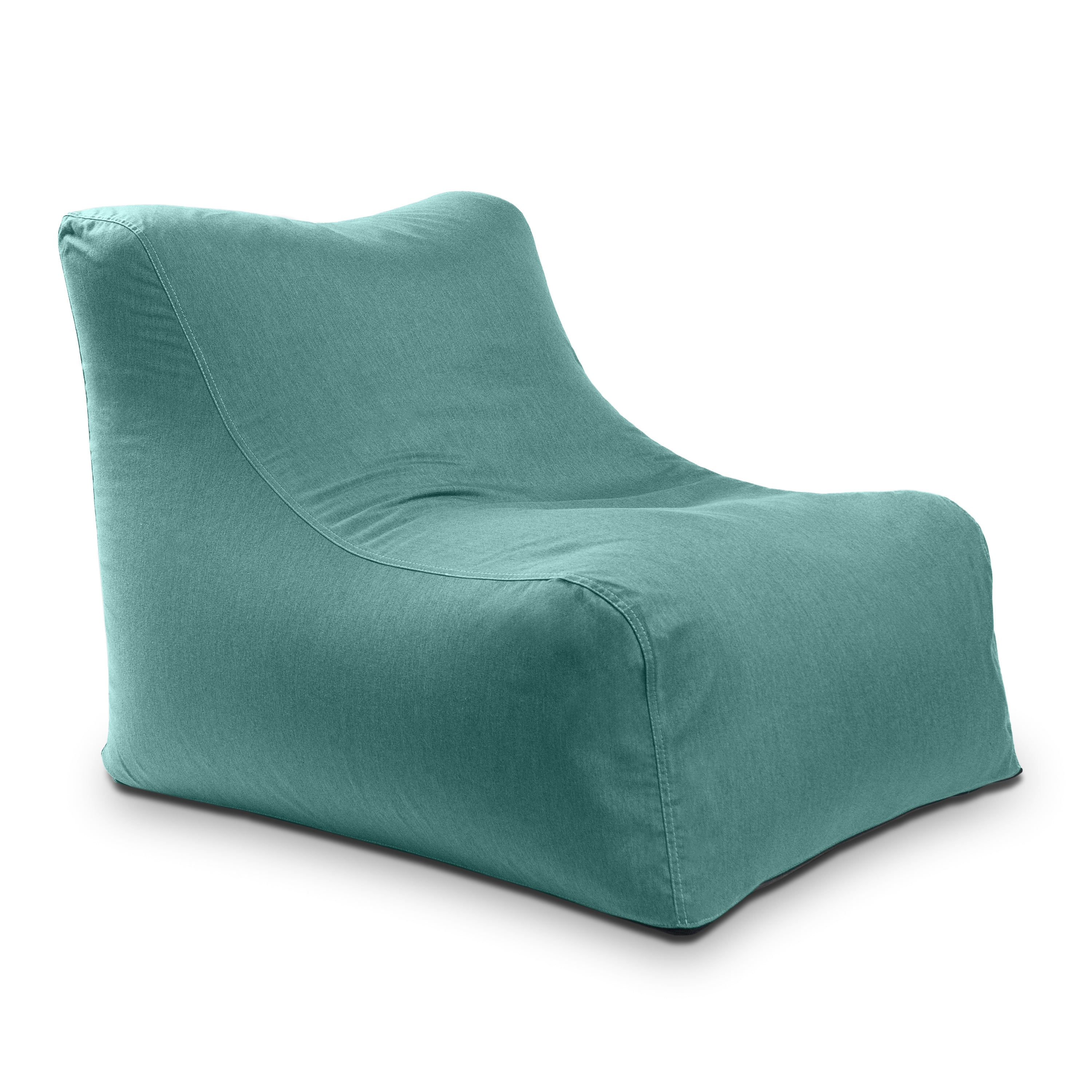 Jaxx Ponce Outdoor Bean Bag Chair - Weather Resistant Patio and Poolside Lounge Seating, Sunbrella Breeze