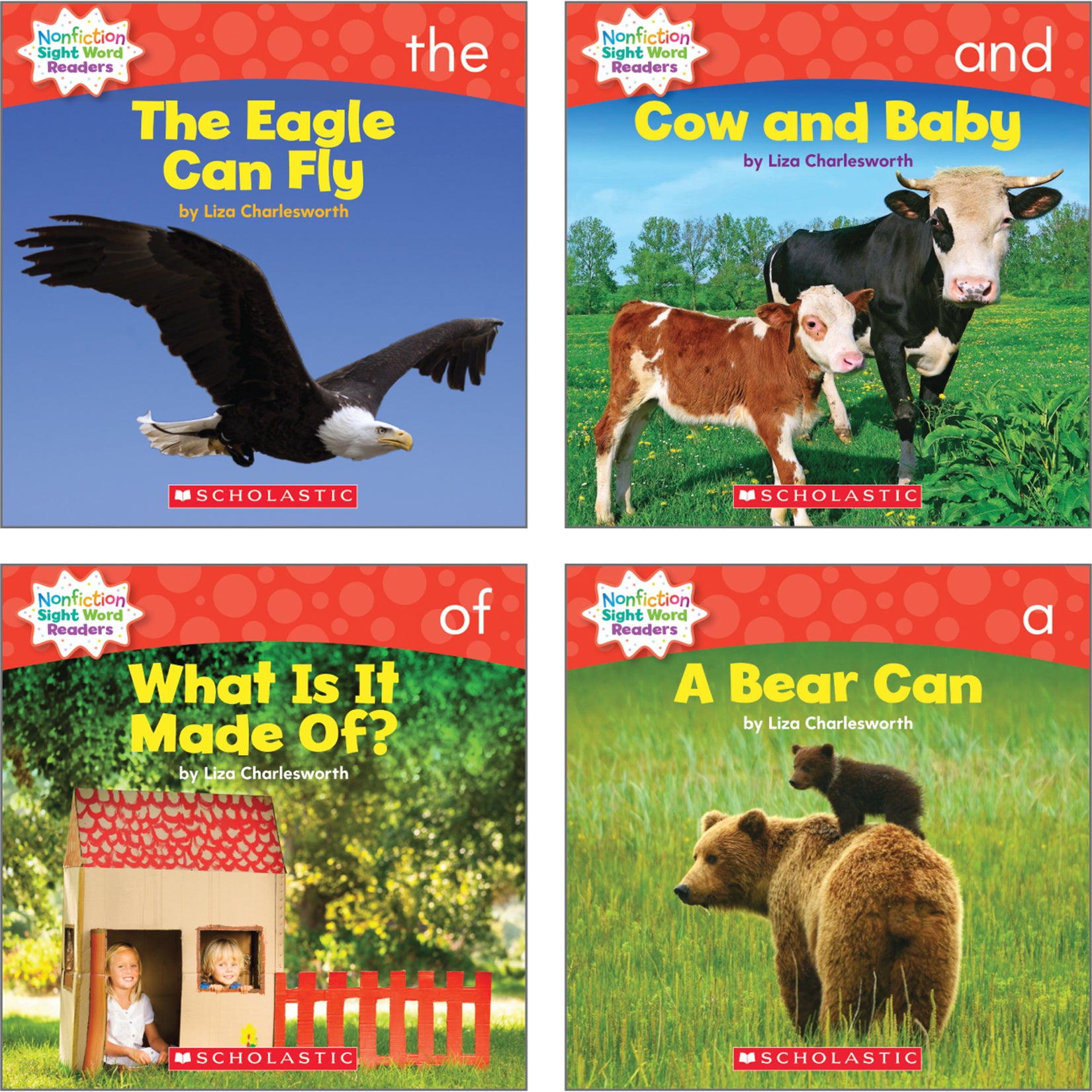 Nonfiction Sight Word Readers Classroom Tub, Level A, 6 Copies of 25 Titles