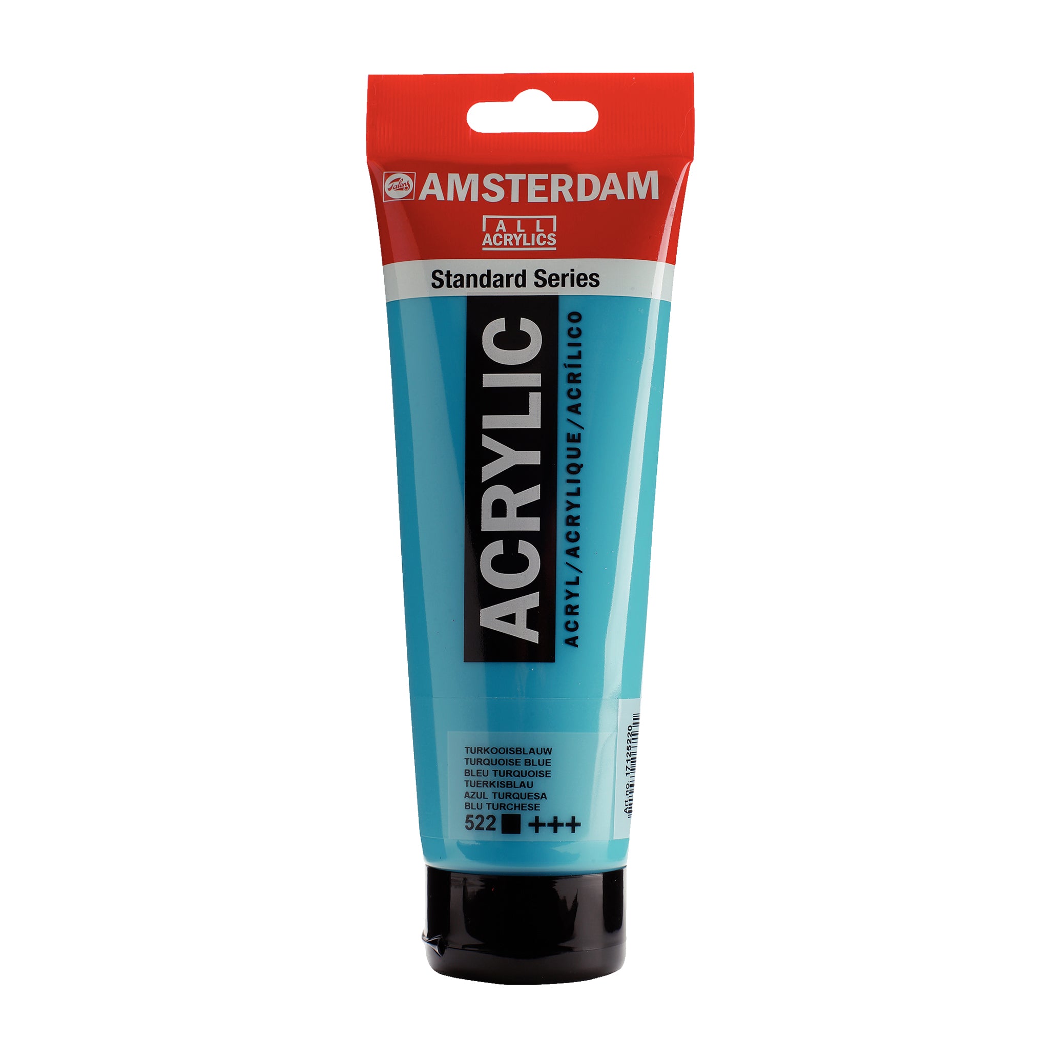 AMSTERDAM STANDARD ACRYLIC 250ML TURQUIOSE BLUE 522