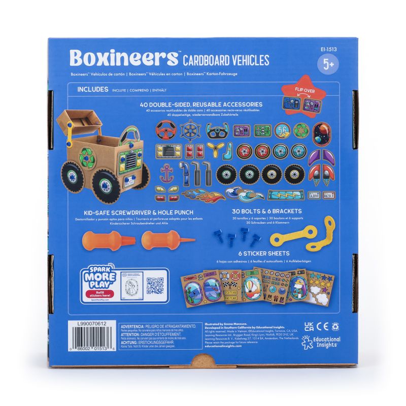 Boxineers™ Cardboard Vehicles