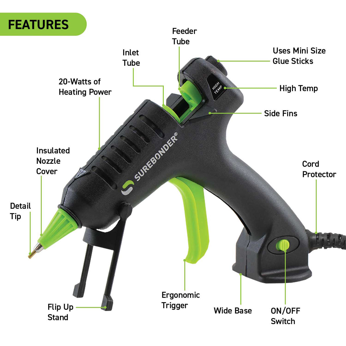 DETAIL MINI GLUE GUN