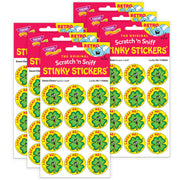 Lucky Me!/ Sweet Clover Scent Stickers, 24 Per Pack, 6 Packs