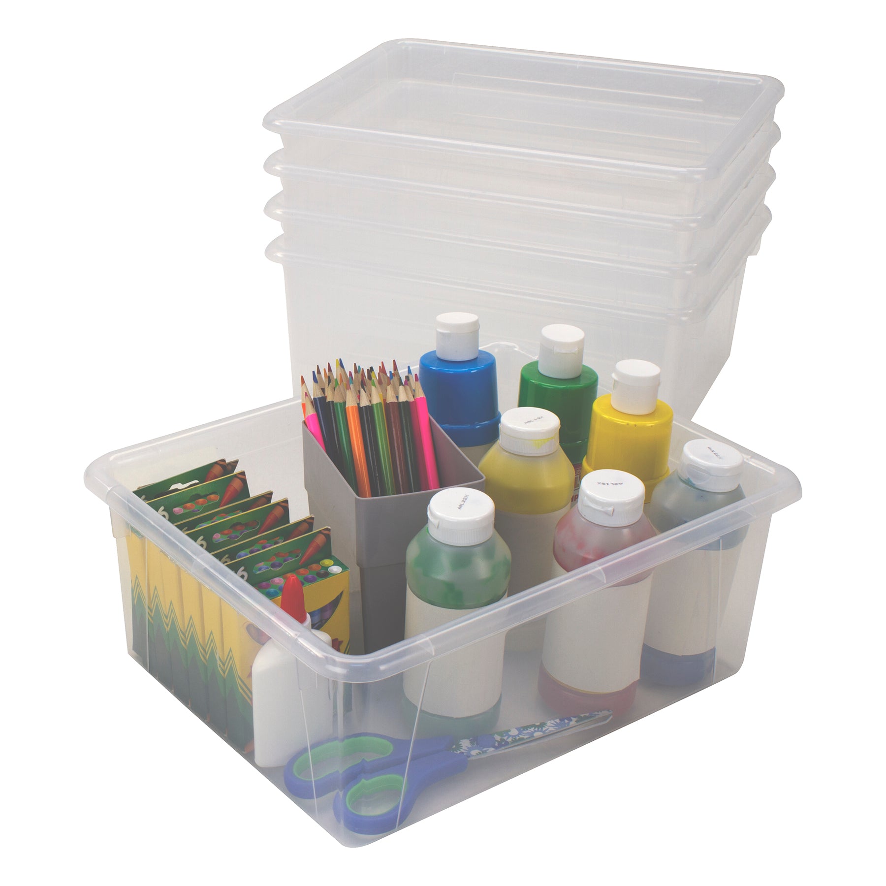 Deep Storage Tray, Clear
