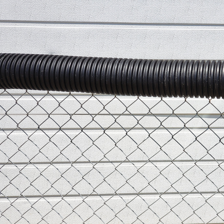 Fence Top Protection - 100 ft. Corrugated (Yellow)