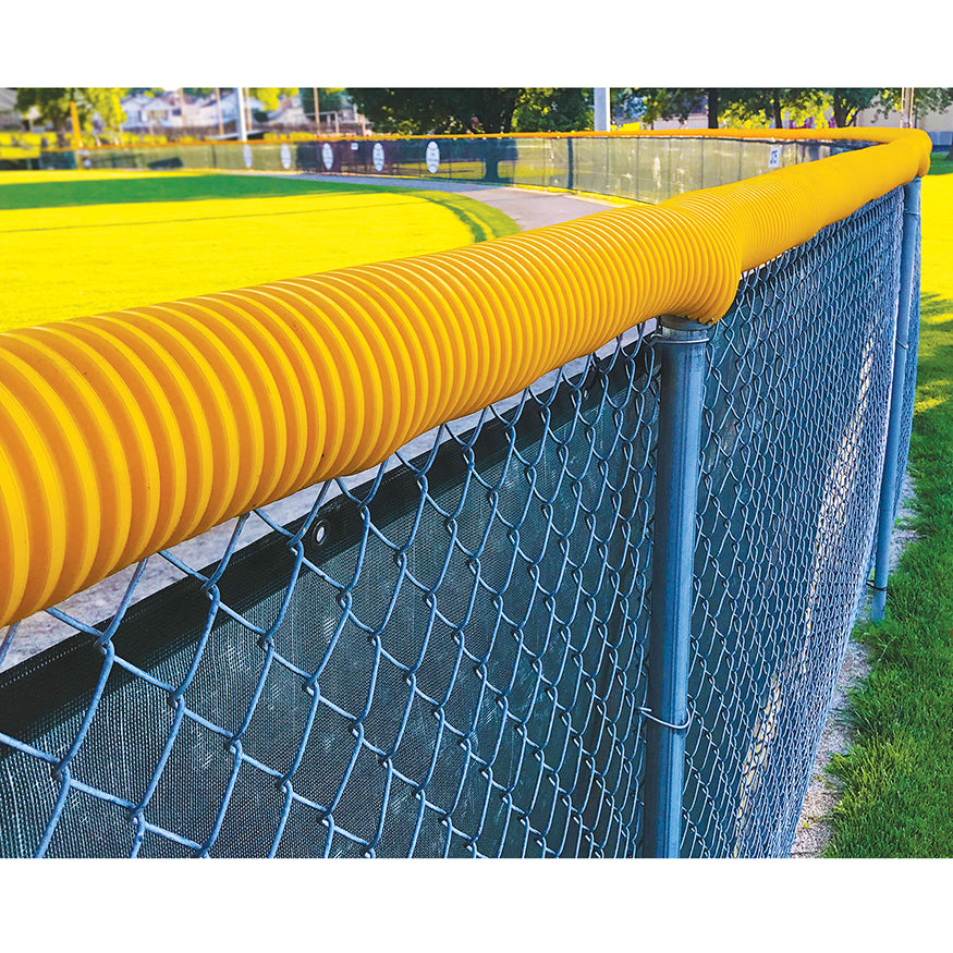 Fence Top Protection - 100 ft. Corrugated (Black)