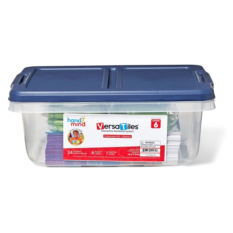 VersaTiles Literacy Classroom Kit, Gr.6