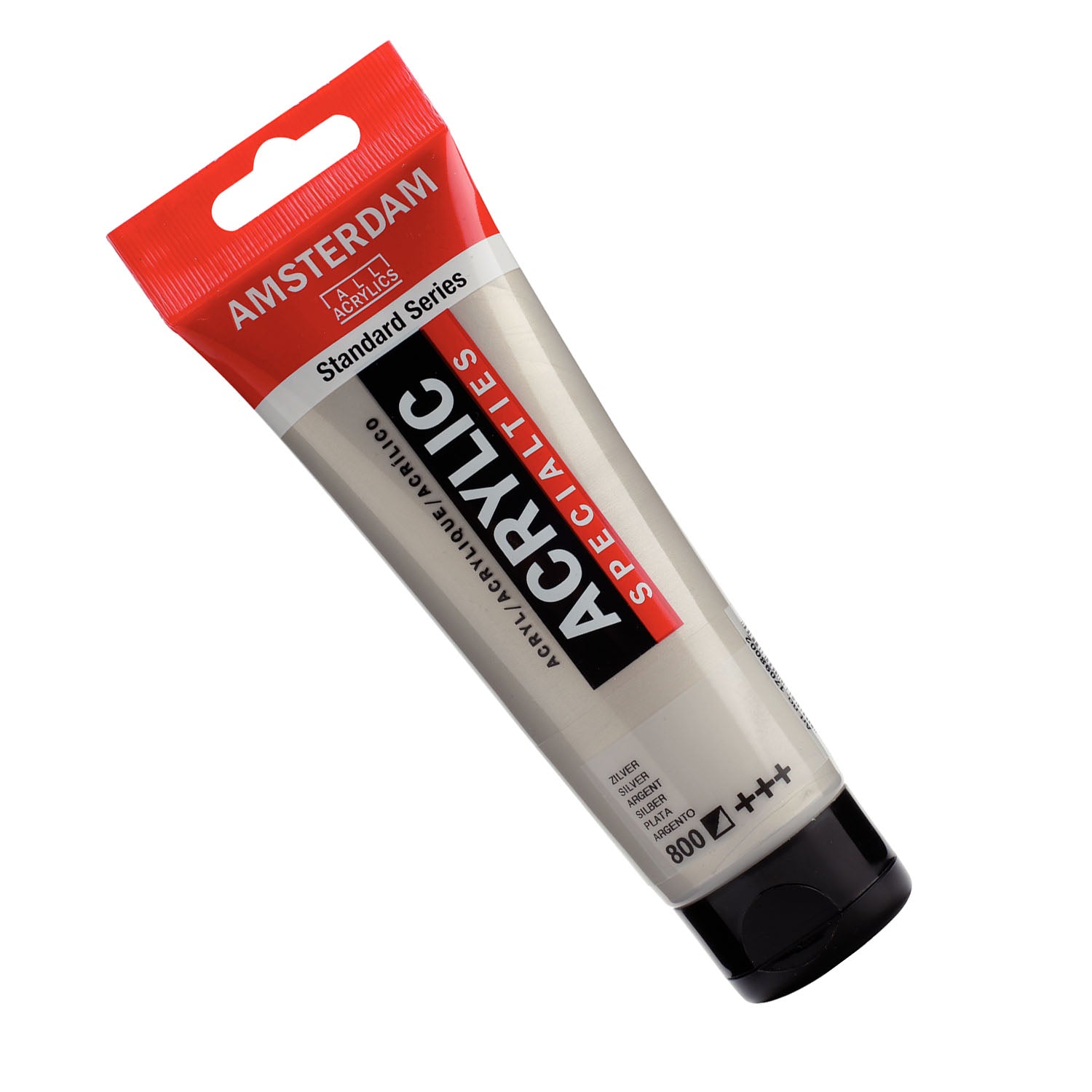 Standard Acrylic Paint, 120ml, Silver 800