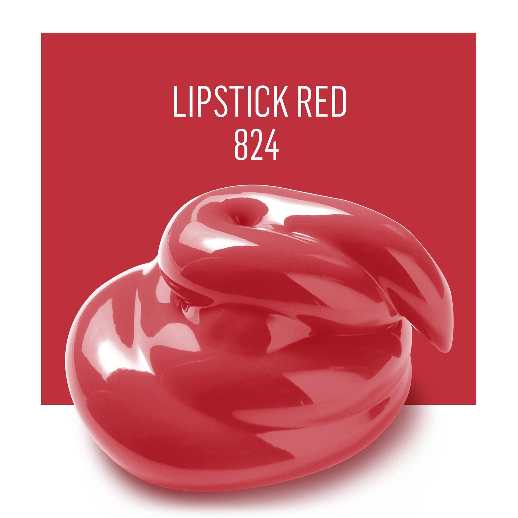 Acrylic Paint Matte, 8oz., Lipstick Red