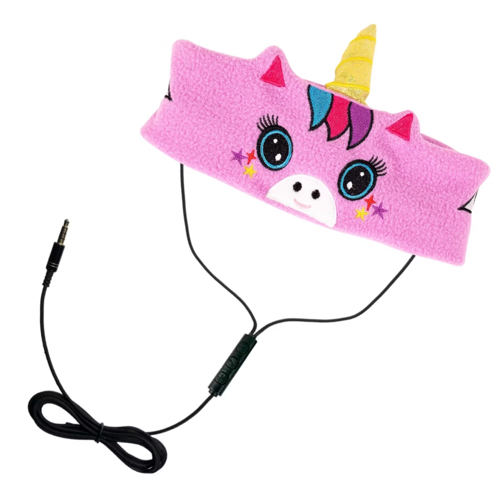UNICORN FLEECE HEADBAND HEADPHONES