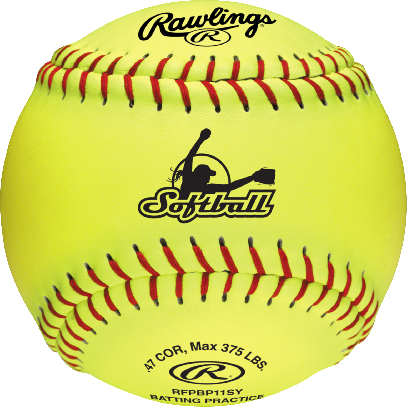 Rawlings 11-Inch Youth/Travel Batting Practice Softball