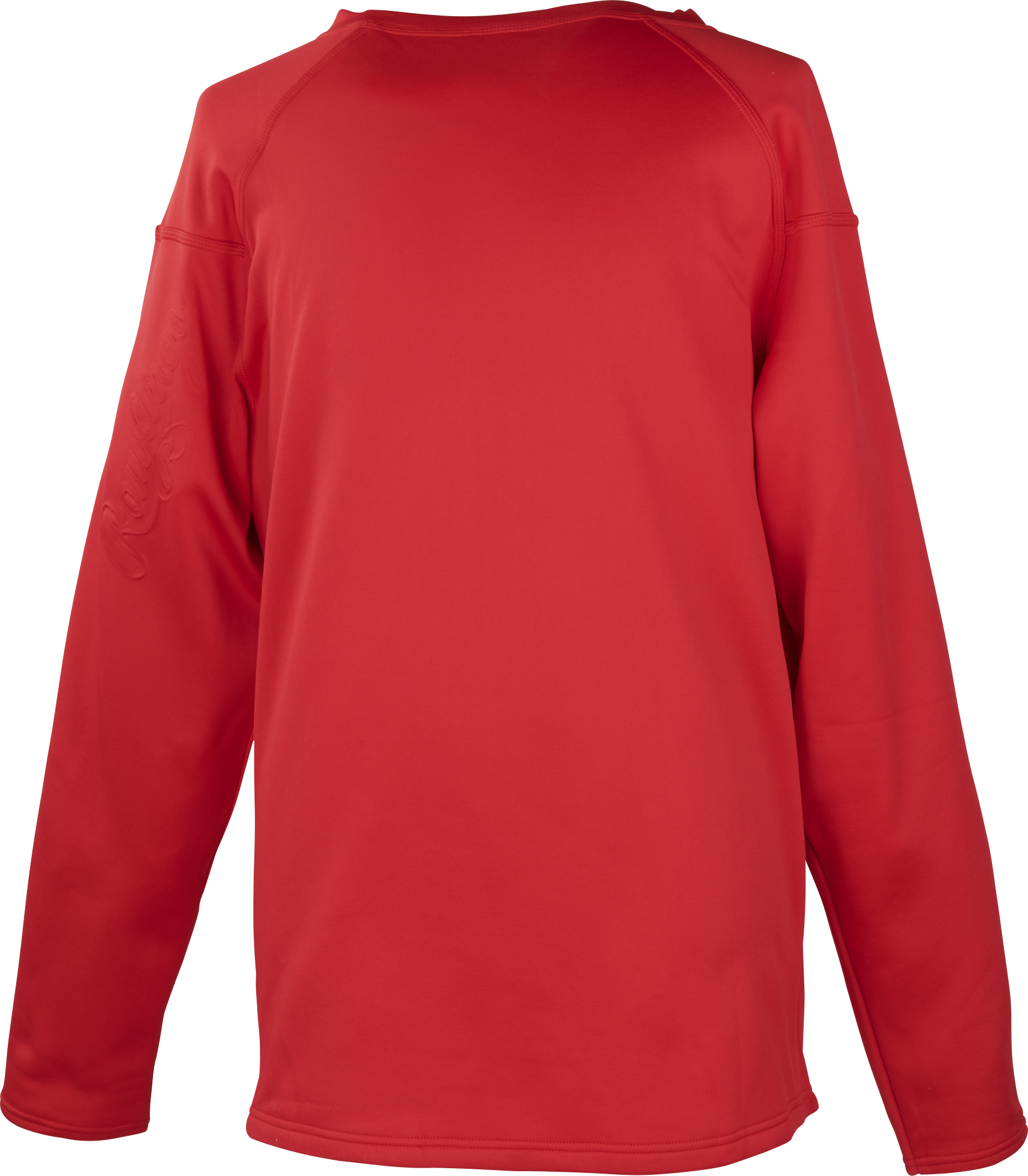 Rawlings Adult Performance Dugout Fleece Pullover - Small - Scarlet
