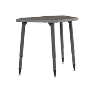 Adapte 24" x 36" Petal Thermofused Activity Table with Adjustable Tapered Legs - Cosmic Strandz/North Sea
