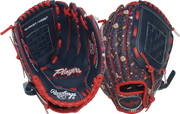 Rawlings Players Series Youth 10-Inch Baseball Glove - Right Hand Thrower - Navy/Space Print