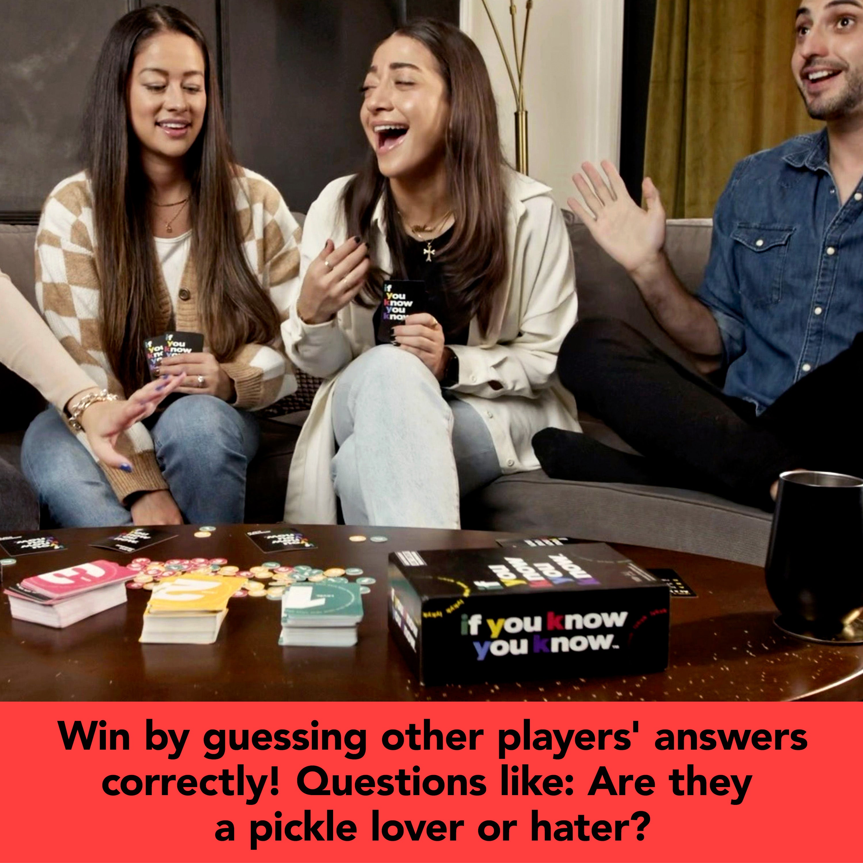 Spin Master Games, If You Know You Know IYKYK Card Game, Adult Party Game for Bachelorette Parties, College, Birthday, for Adults & Teens Ages 18+