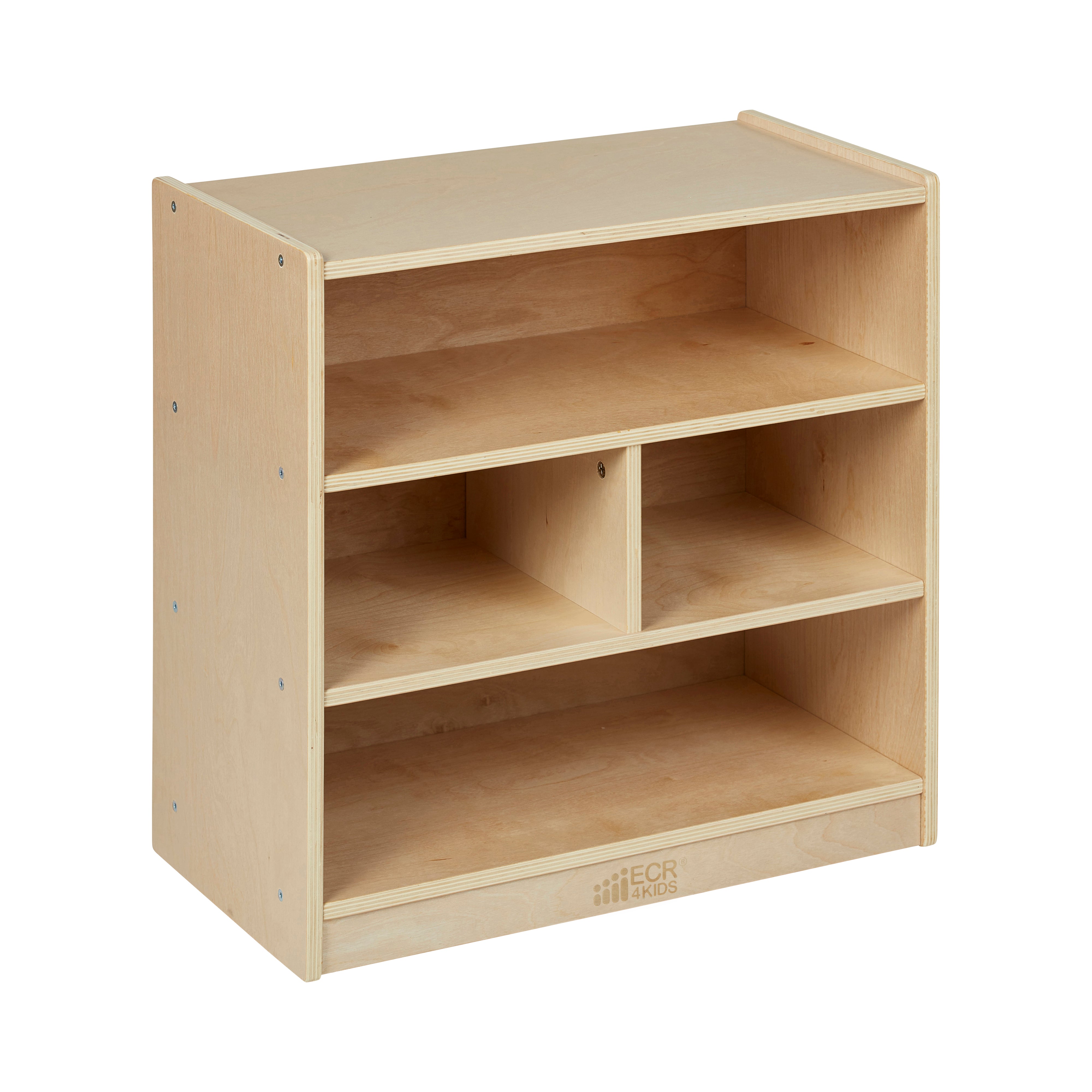 Small Block Storage Cart 24in - Natural