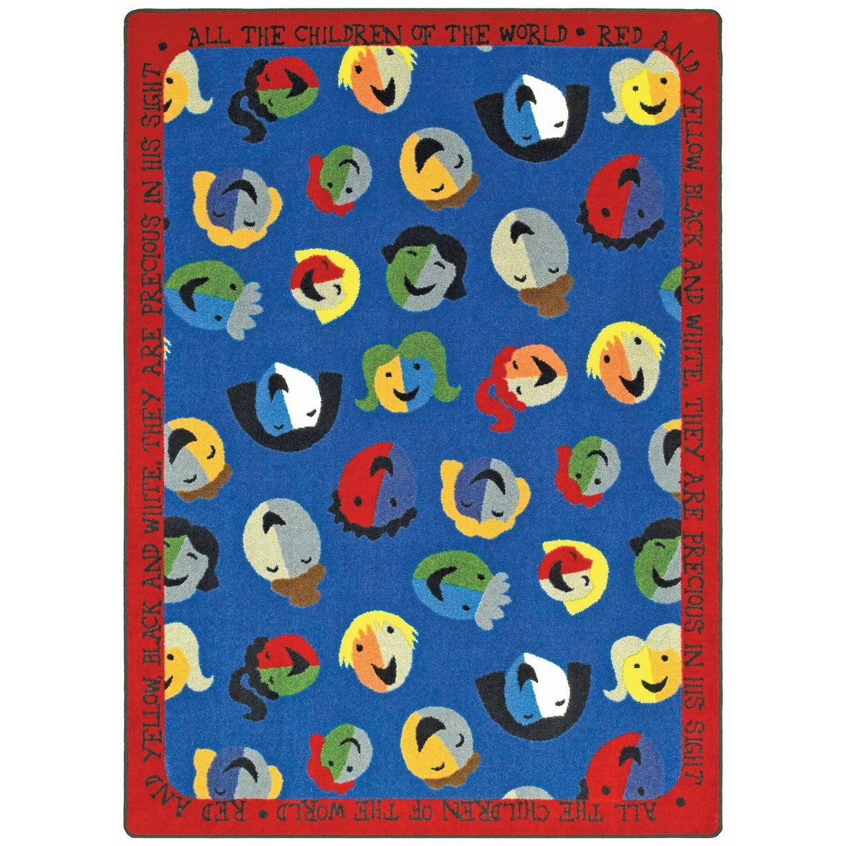 Children of the World 10'9" x 13'2" area rug in color Multi