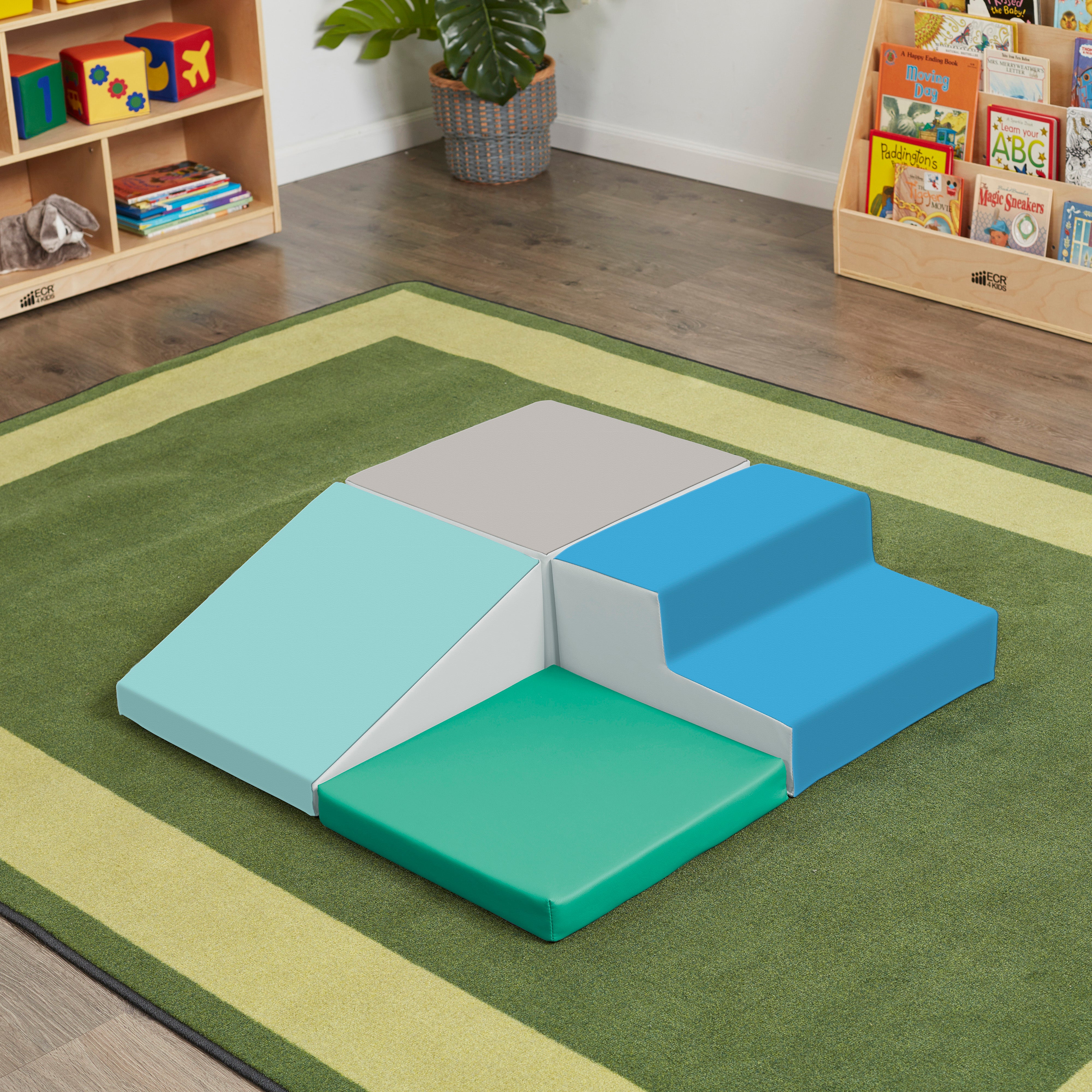 SoftZone Junior Little Me Corner Climber - Contemporary