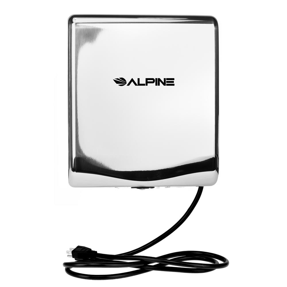 Willow Commercial Chrome High Speed Automatic Electric Hand Dryer 2 Pack