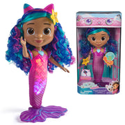 Gabby's Dollhouse: The Movie, Sing & Shine Mermaid Gabby, Waterproof Mermaid Doll with Lights & Sounds, Kids Toys for Girls & Boys Ages 3 and Up